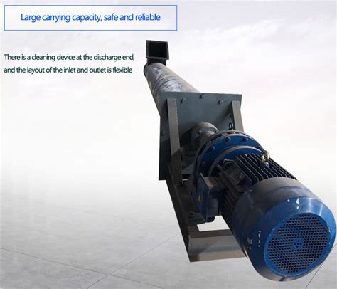 heating cooling screw conveyor for rubber|fly ash screw conveyor.